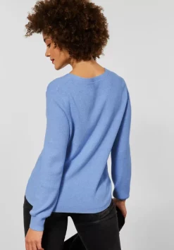 Pullover Mit V-Ausschnitt