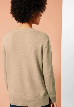 Pullover Mit V-Ausschnitt