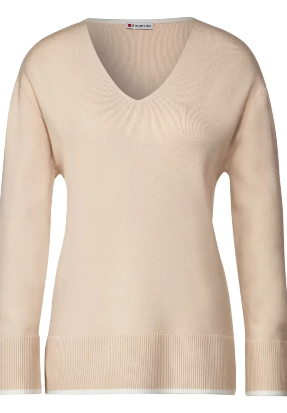 Pullover Mit V-Ausschnitt