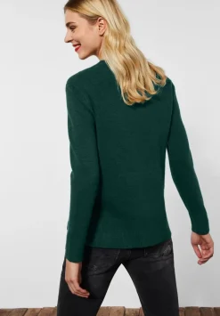 Pullover Mit V-Ausschnitt