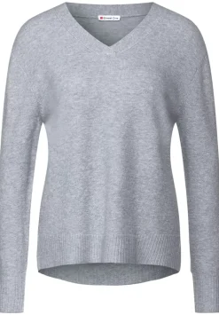 Pullover Mit V-Ausschnitt