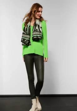 Pullover Mit V-Ausschnitt