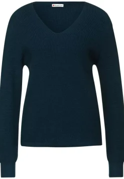 Pullover Mit V-Ausschnitt