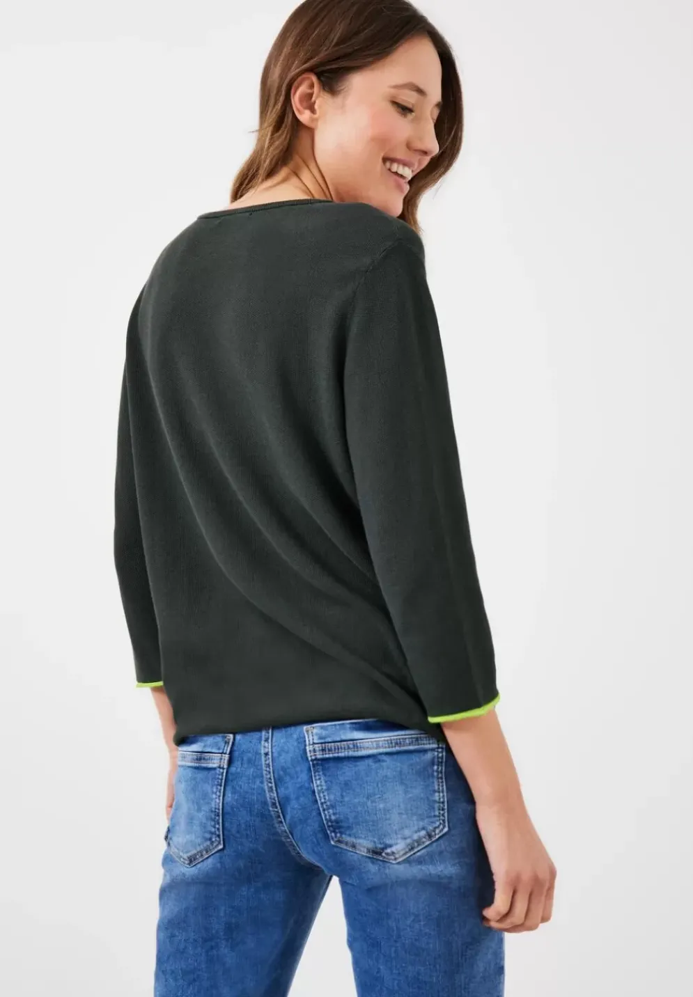 Pullover Mit V-Ausschnitt