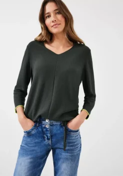 Pullover Mit V-Ausschnitt