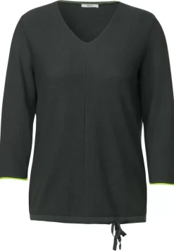 Pullover Mit V-Ausschnitt