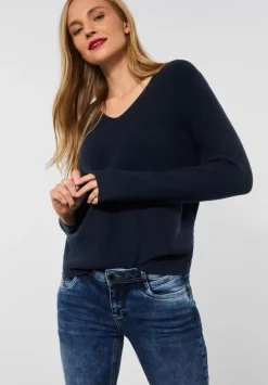 Pullover Mit V-Ausschnitt