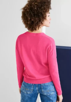Pullover Mit V-Ausschnitt