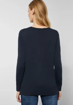 Pullover Mit V-Ausschnitt