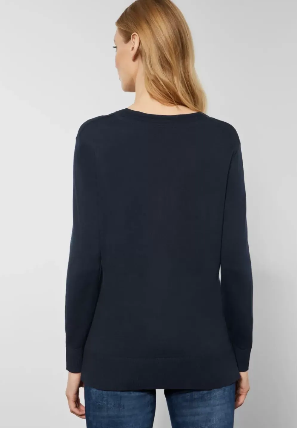 Pullover Mit V-Ausschnitt