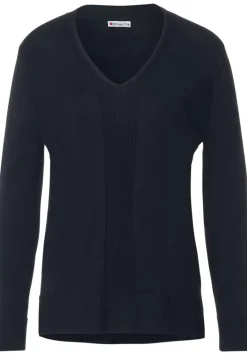 Pullover Mit V-Ausschnitt