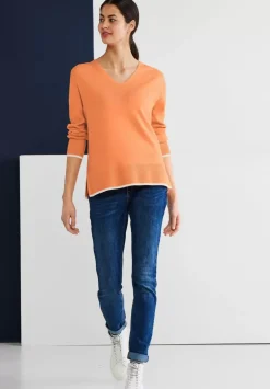 Pullover Mit V-Ausschnitt