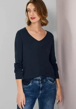 Pullover Mit V-Ausschnitt