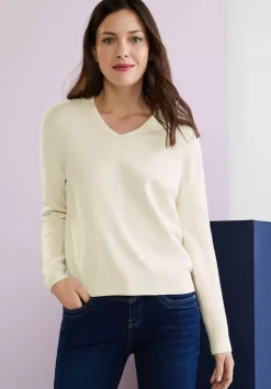 Pullover Mit V-Ausschnitt