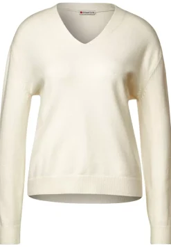 Pullover Mit V-Ausschnitt