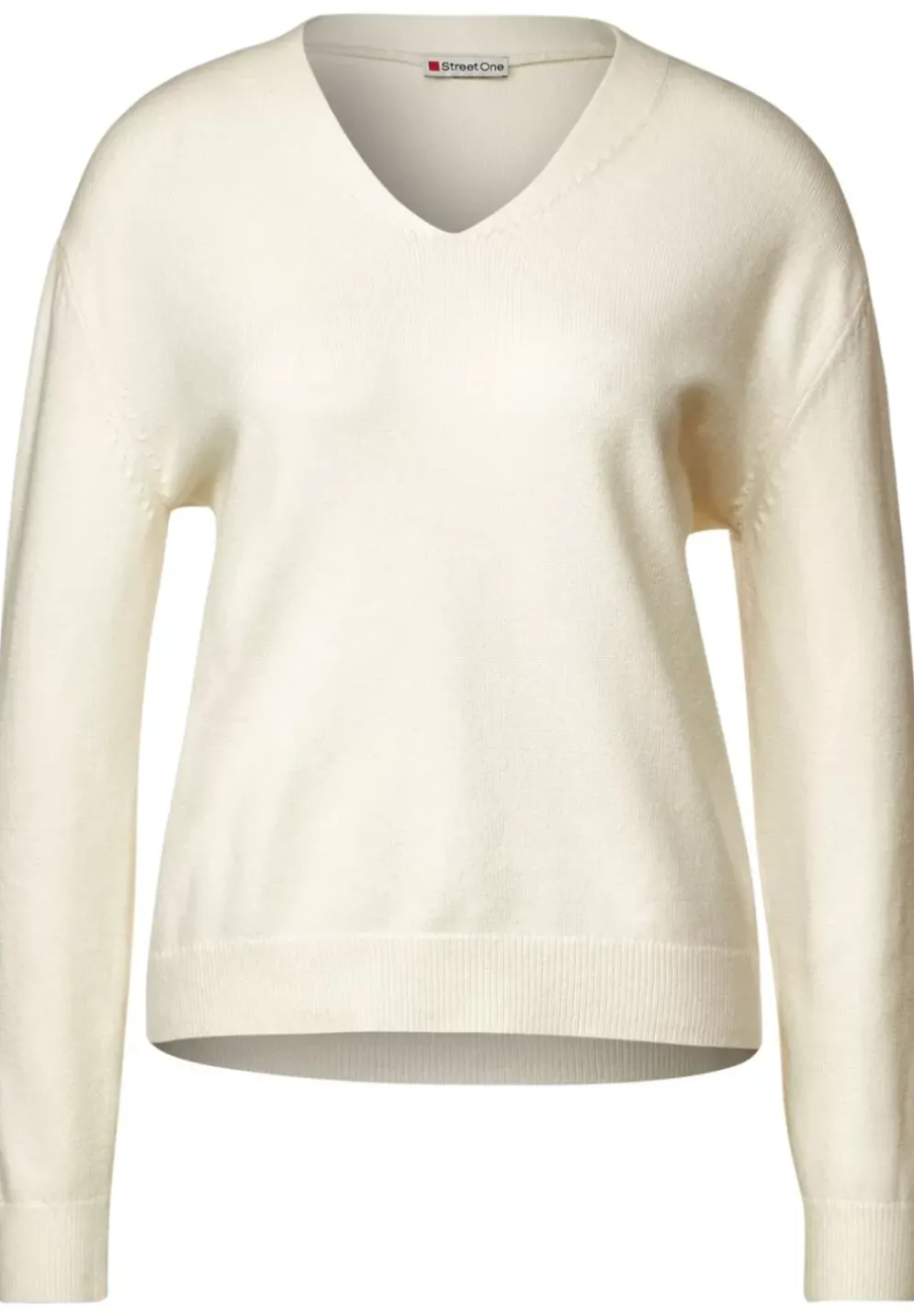 Pullover Mit V-Ausschnitt