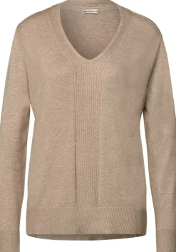 Pullover Mit V-Ausschnitt