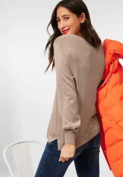Pullover Mit V-Ausschnitt
