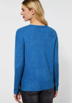 Pullover Mit V-Ausschnitt