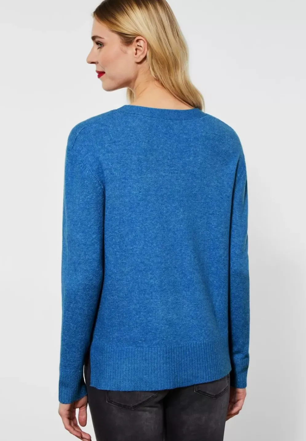 Pullover Mit V-Ausschnitt