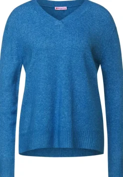 Pullover Mit V-Ausschnitt