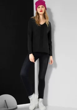 Pullover Mit V-Ausschnitt