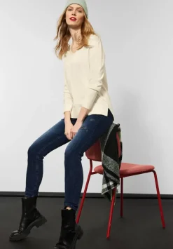 Pullover Mit V-Ausschnitt