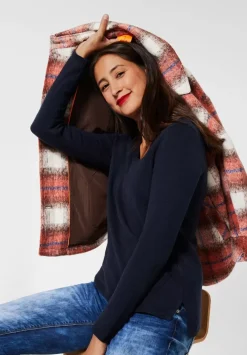 Pullover Mit V-Ausschnitt