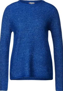 Pullover Mit Waffelstruktur