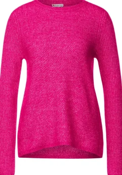Pullover Mit Waffelstruktur