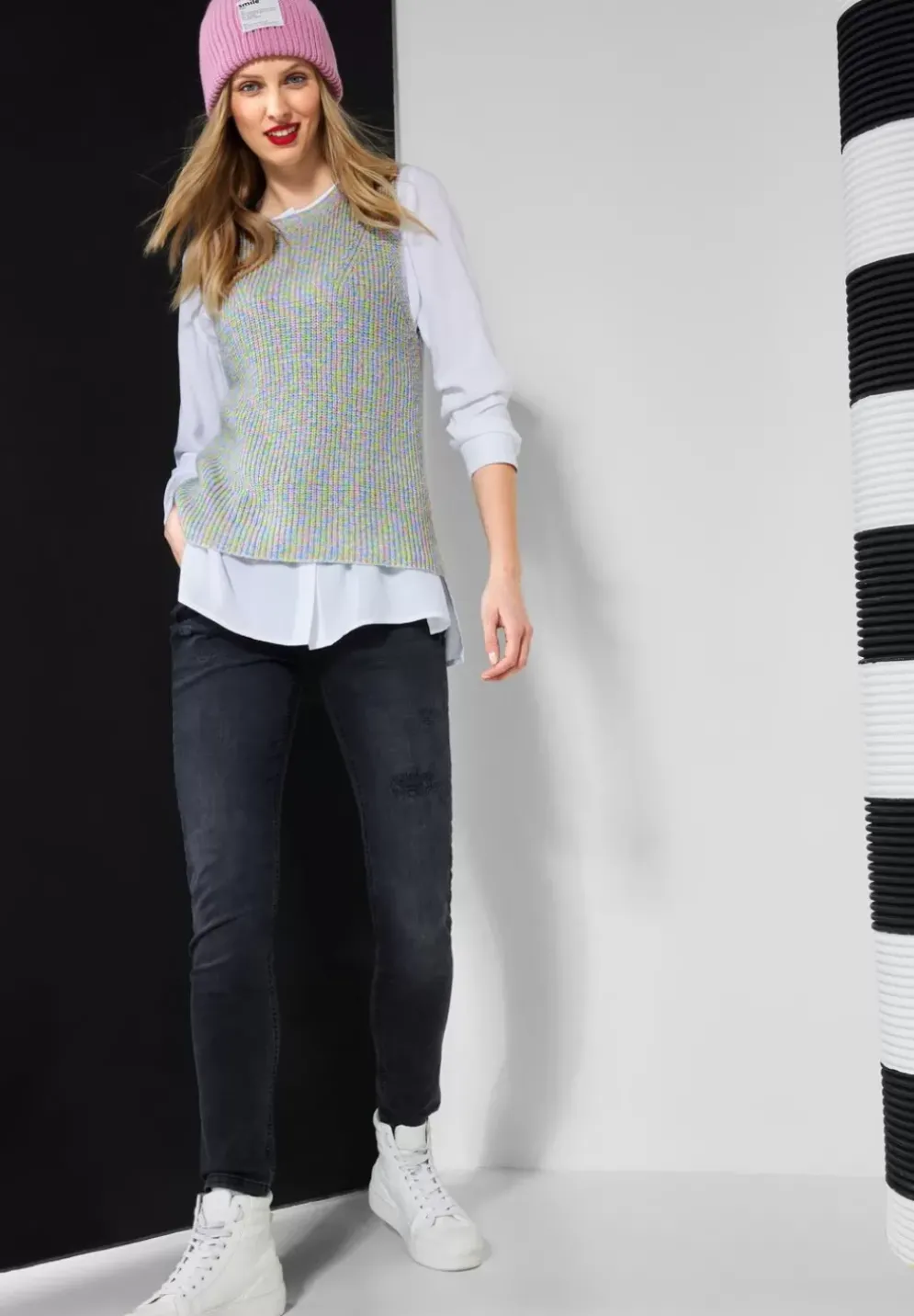 Pullunder In Multicolour