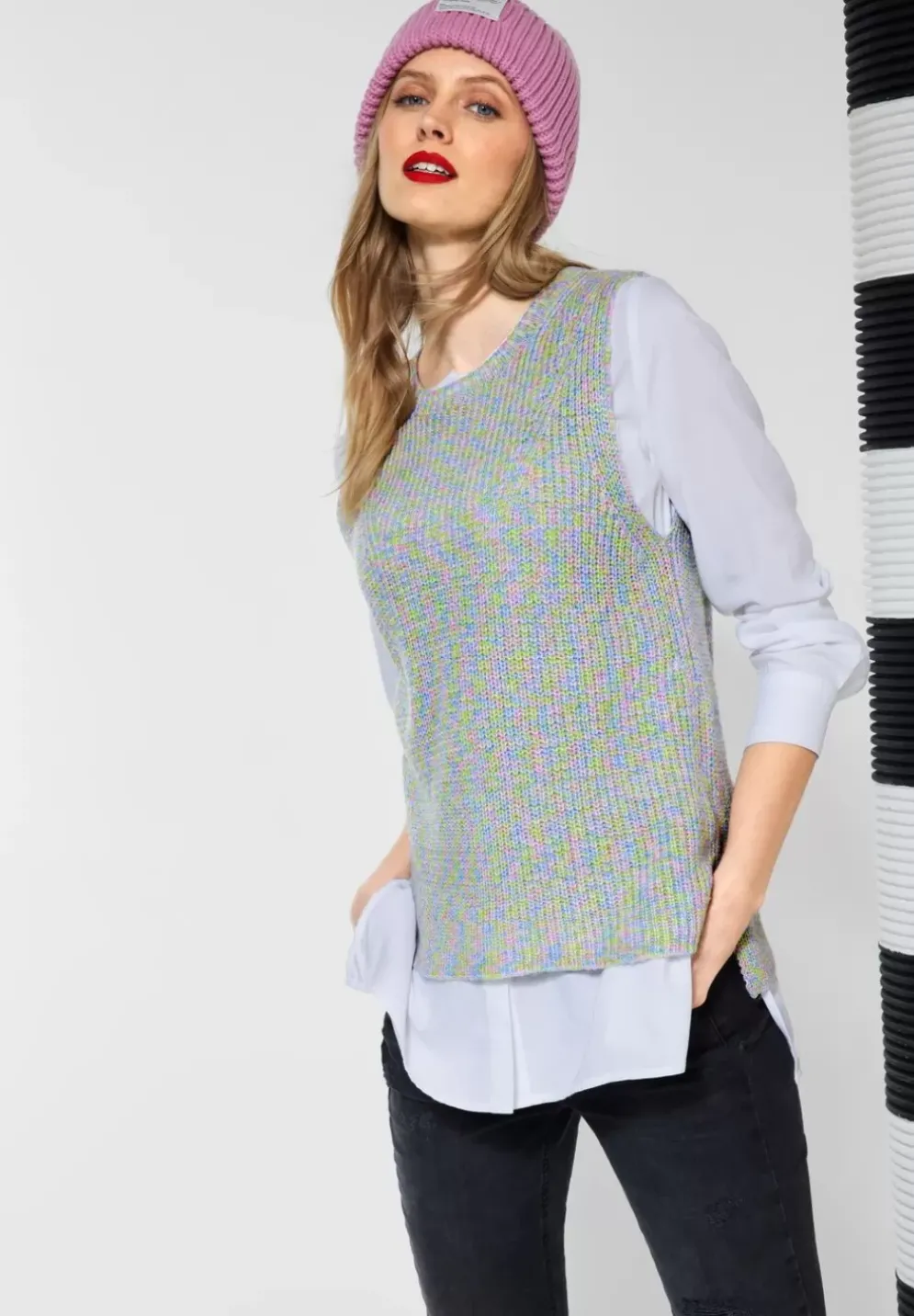 Pullunder In Multicolour
