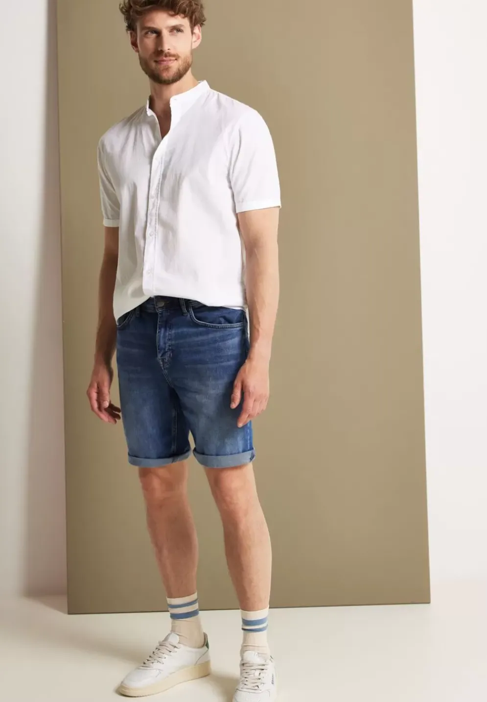 Regular Fit Jeans Bermuda
