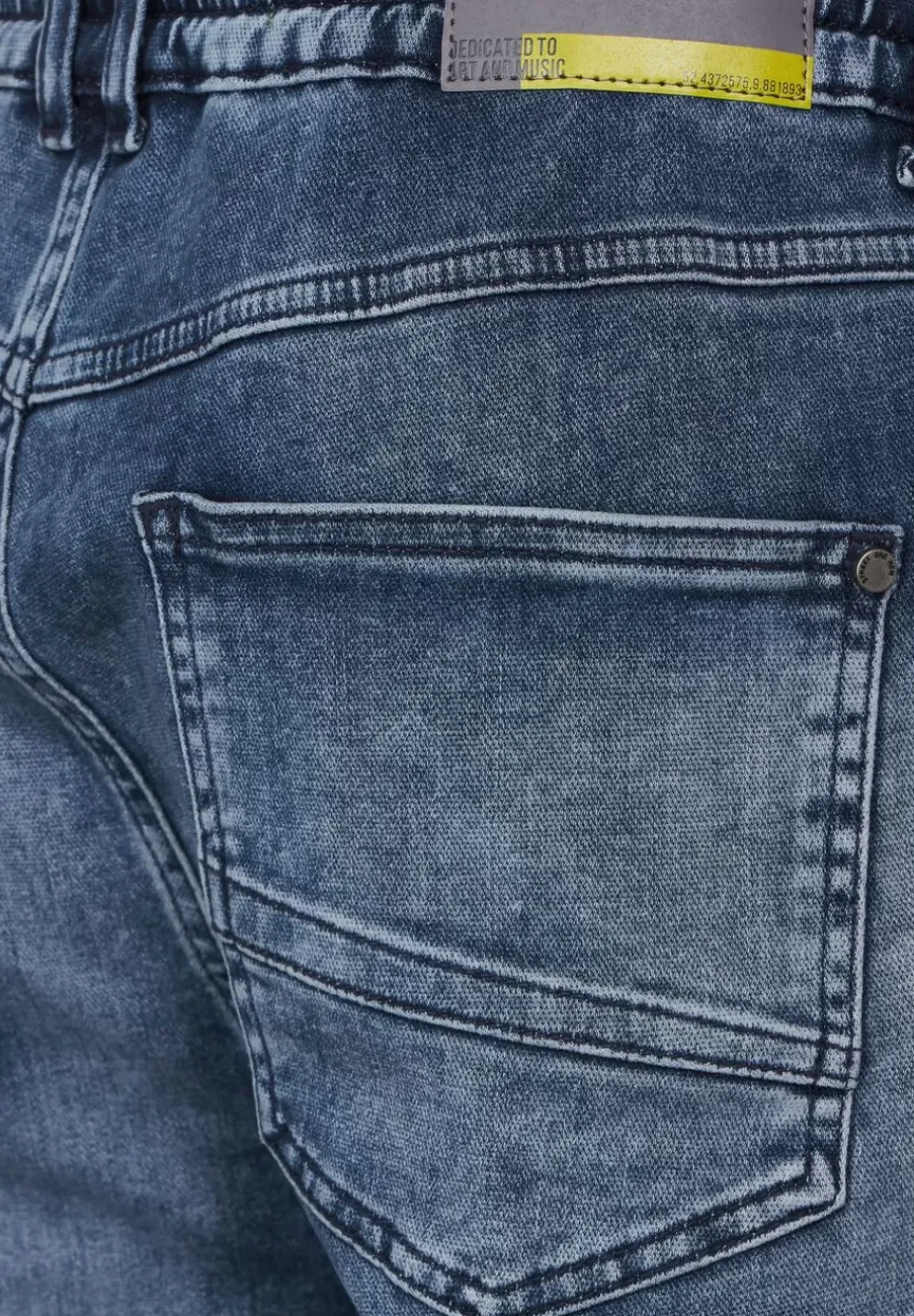 Relaxed Fit Jeansshorts
