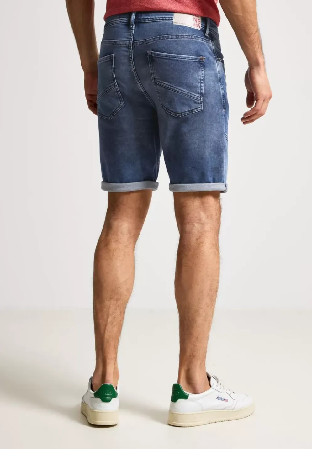 Relaxed Fit Jeansshorts