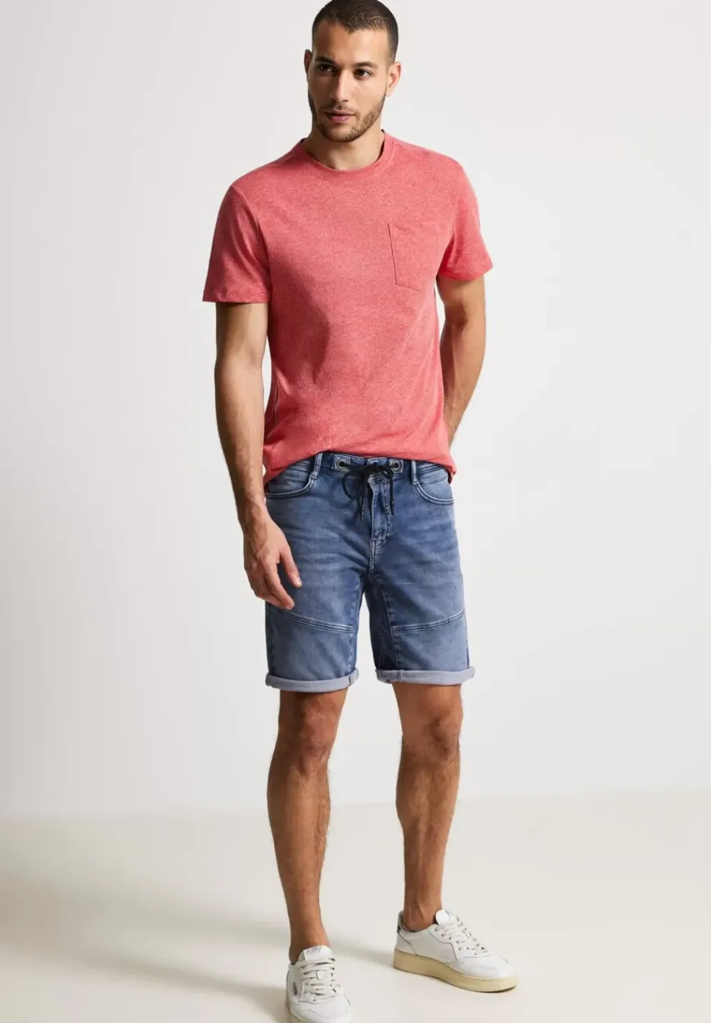 Relaxed Fit Jeansshorts