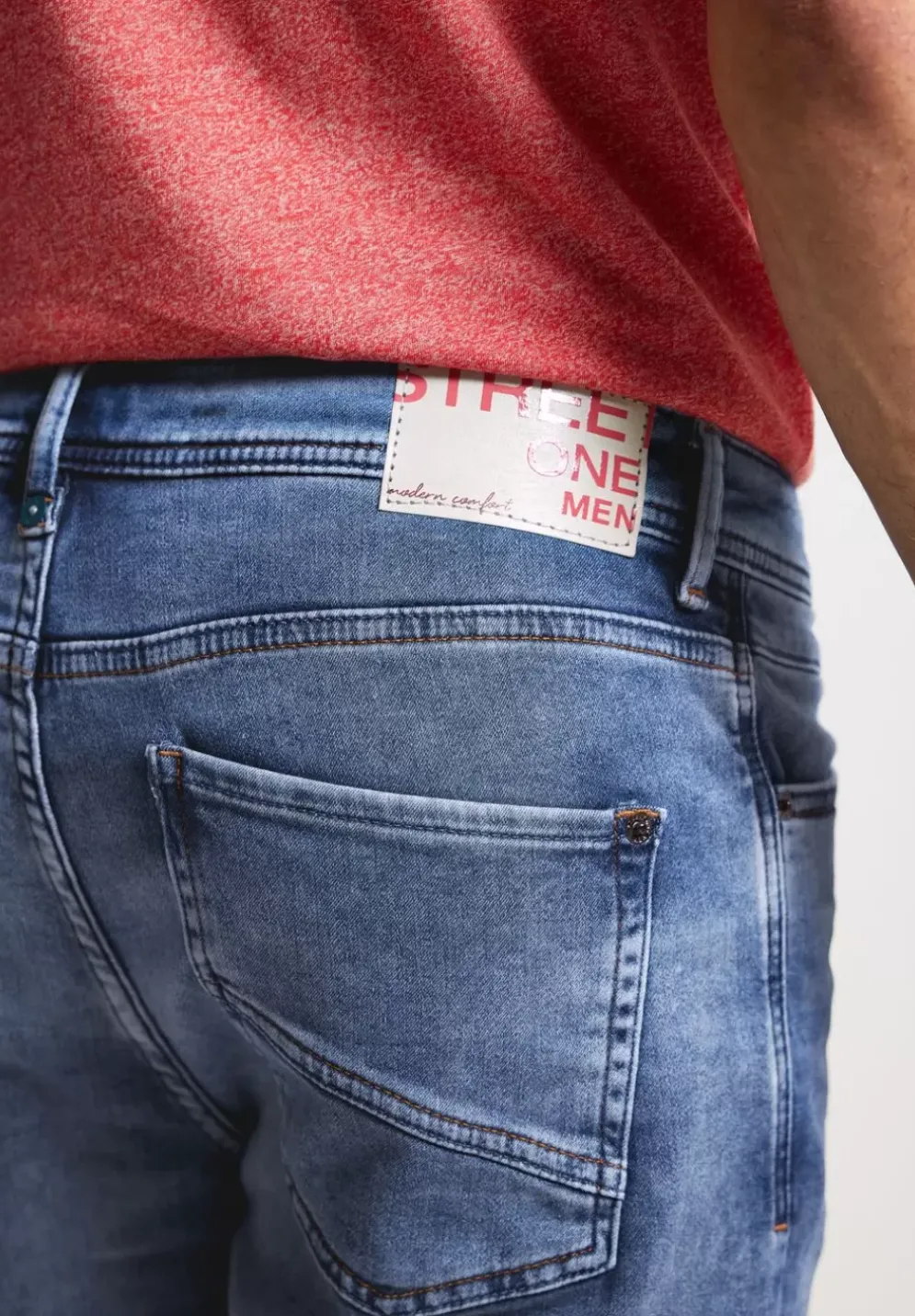 Relaxed Fit Jeansshorts