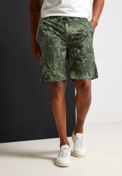 Relaxed Fit Print Shorts