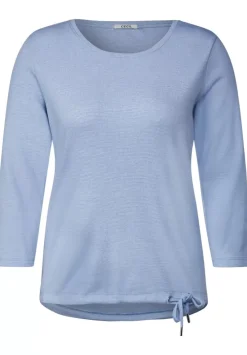 Rippshirt Mit 3/4 Armel