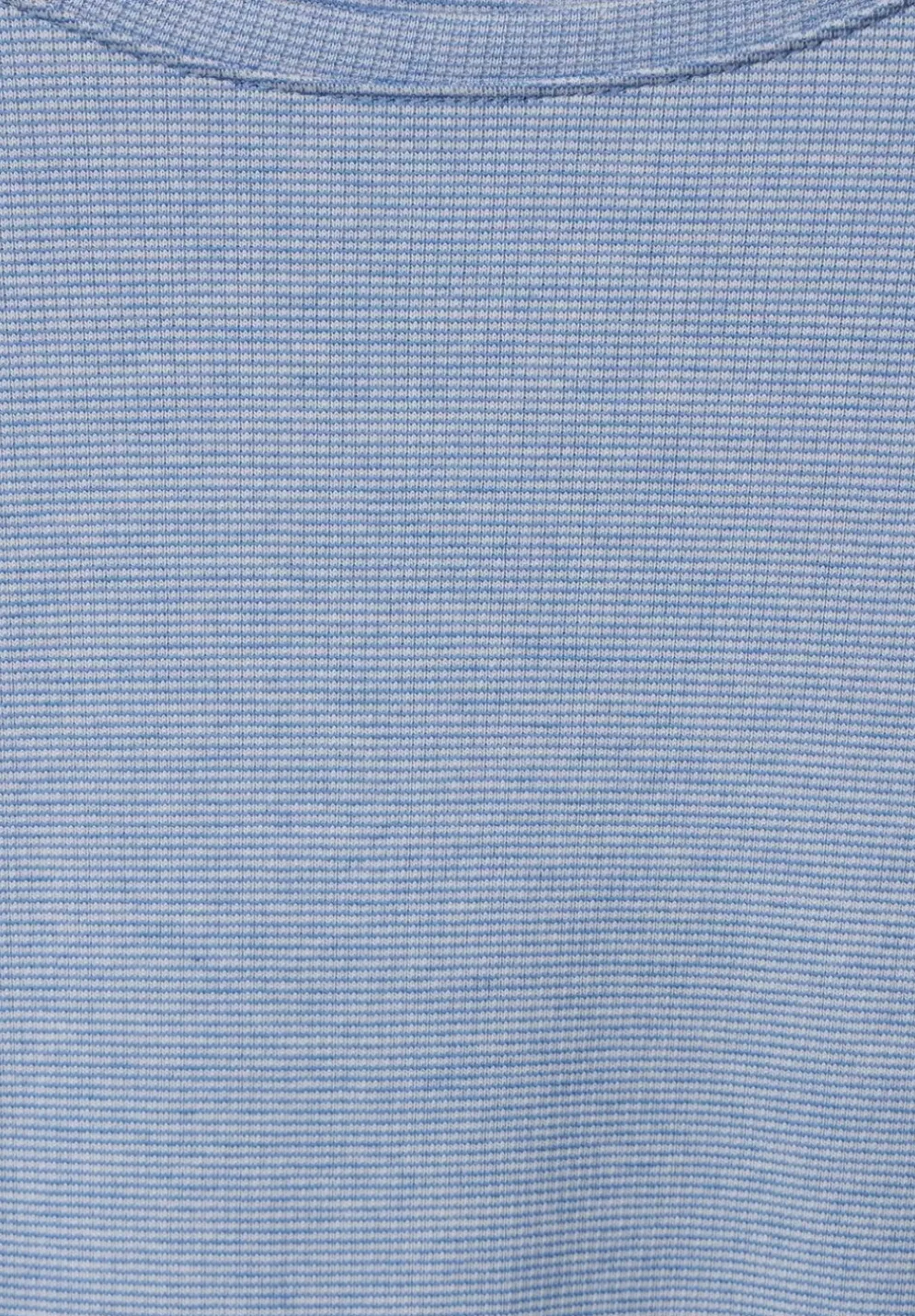 Rippshirt Mit 3/4 Armel