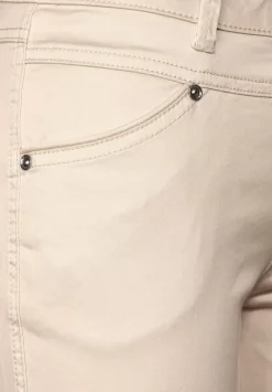 Satinierte Casual Fit Hose