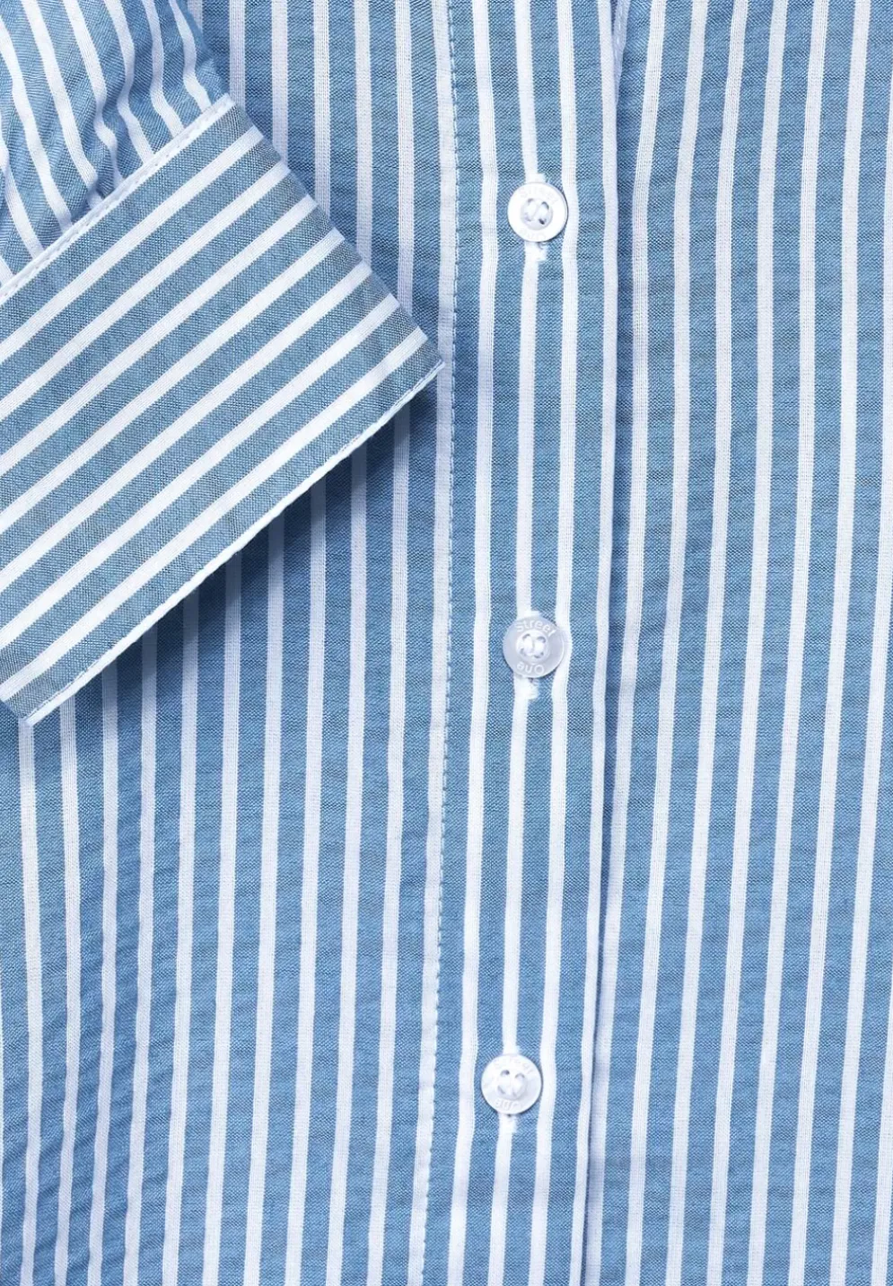 Seersucker Bluse