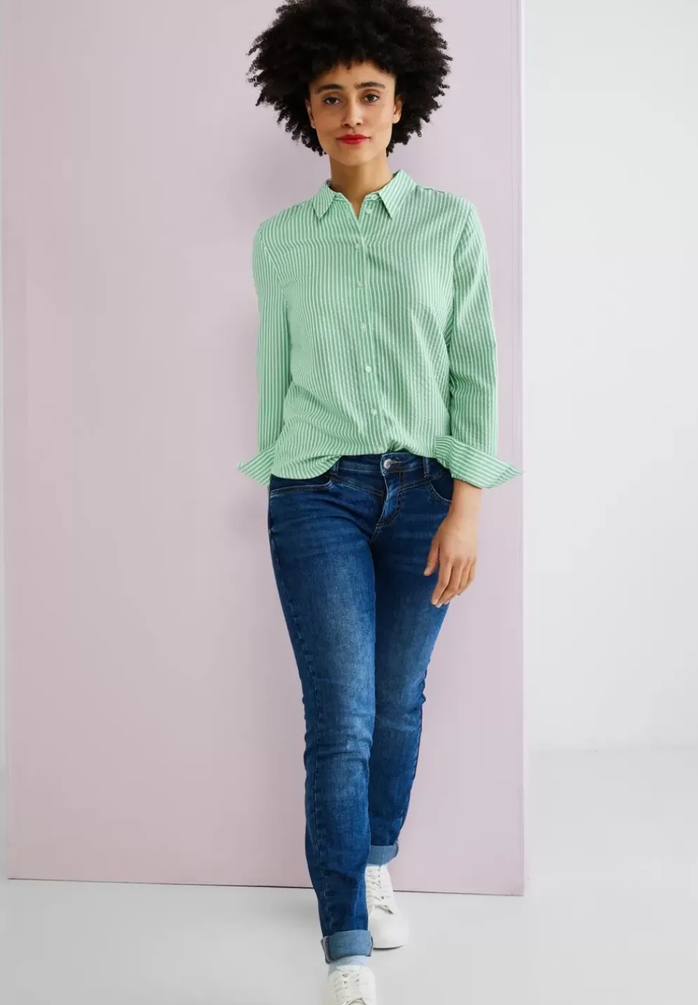 Seersucker Bluse