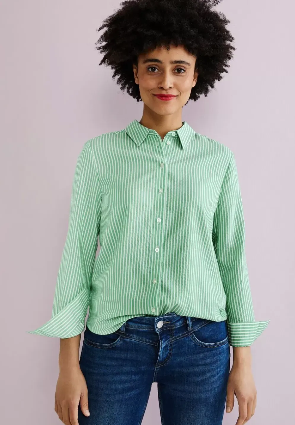 Seersucker Bluse