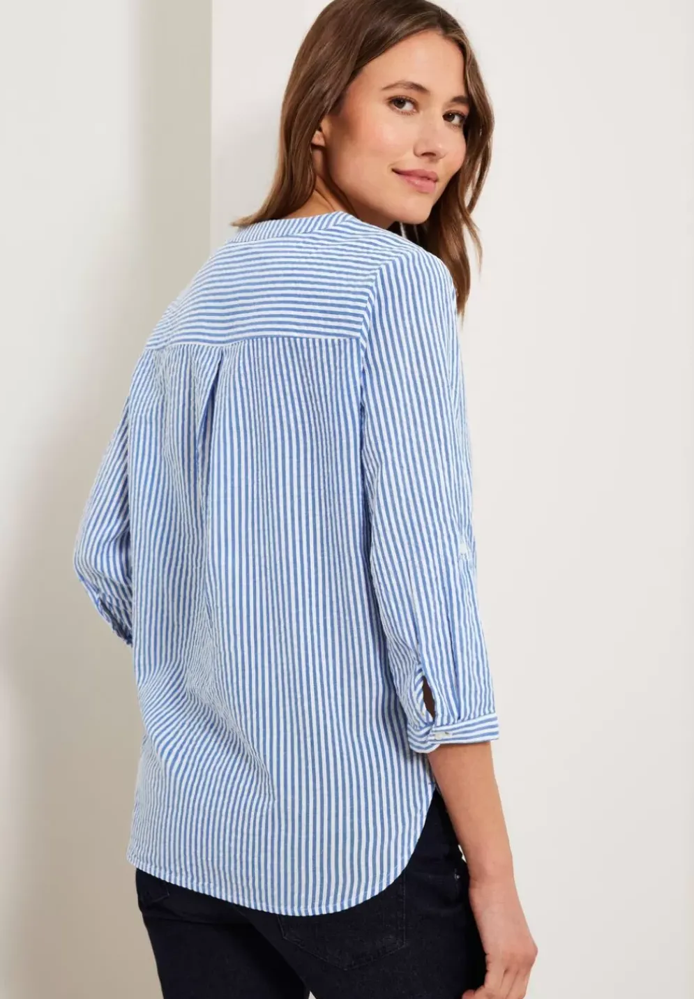 Seersucker Bluse