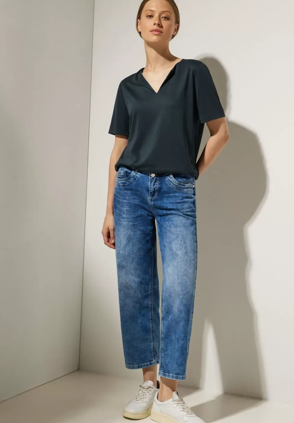 Seidenlook Shirt