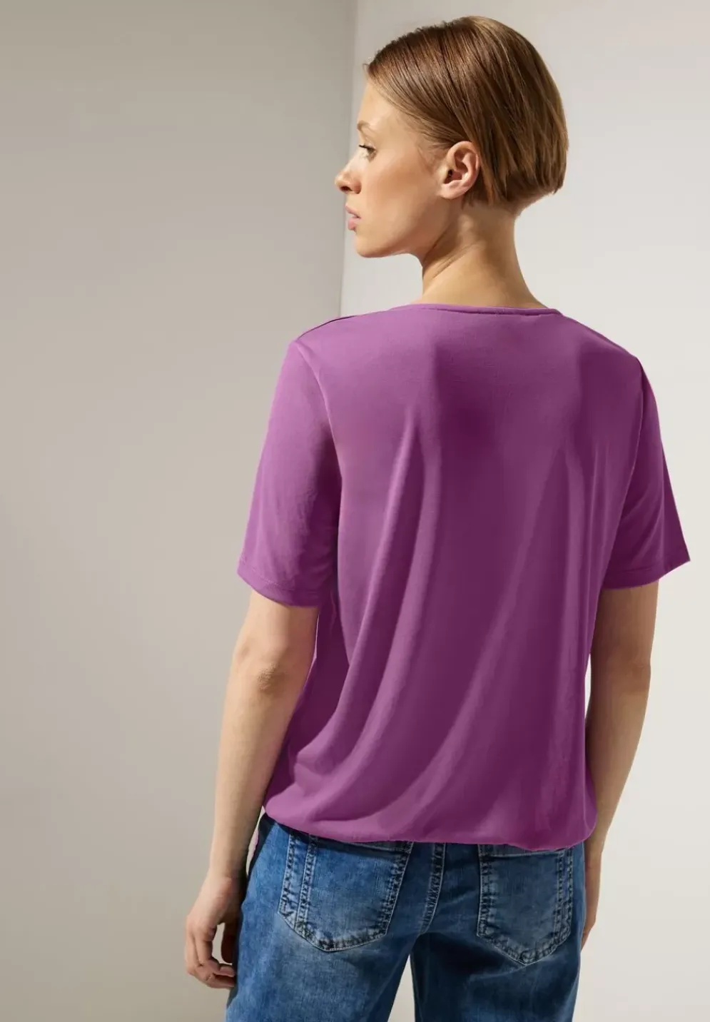 Seidenlook Shirt