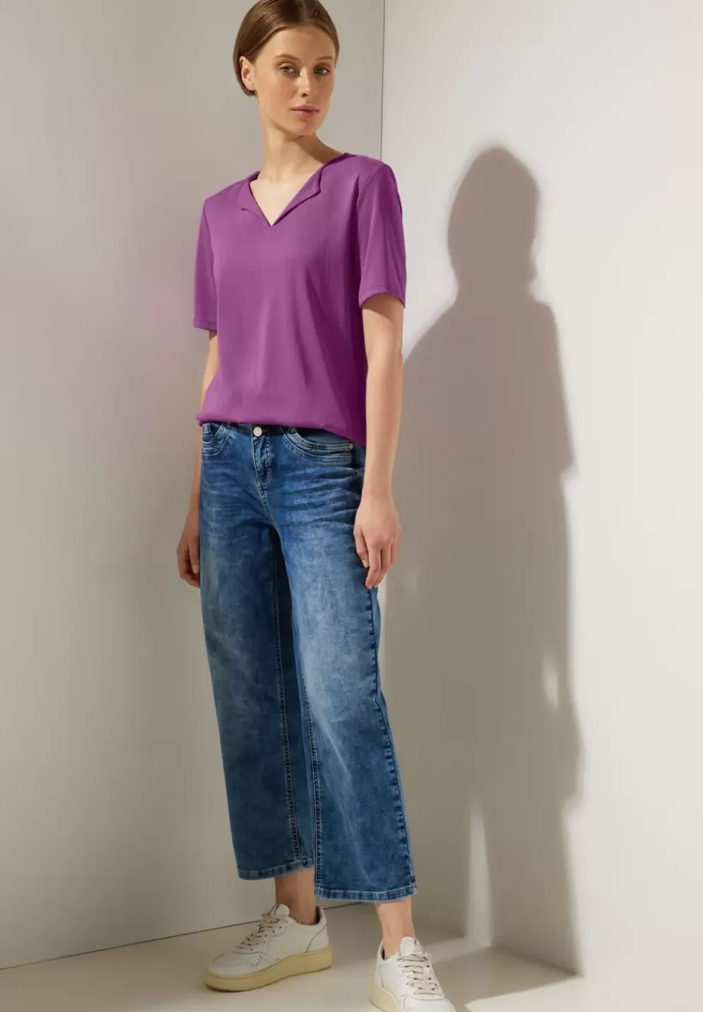 Seidenlook Shirt