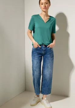 Seidenlook Shirt