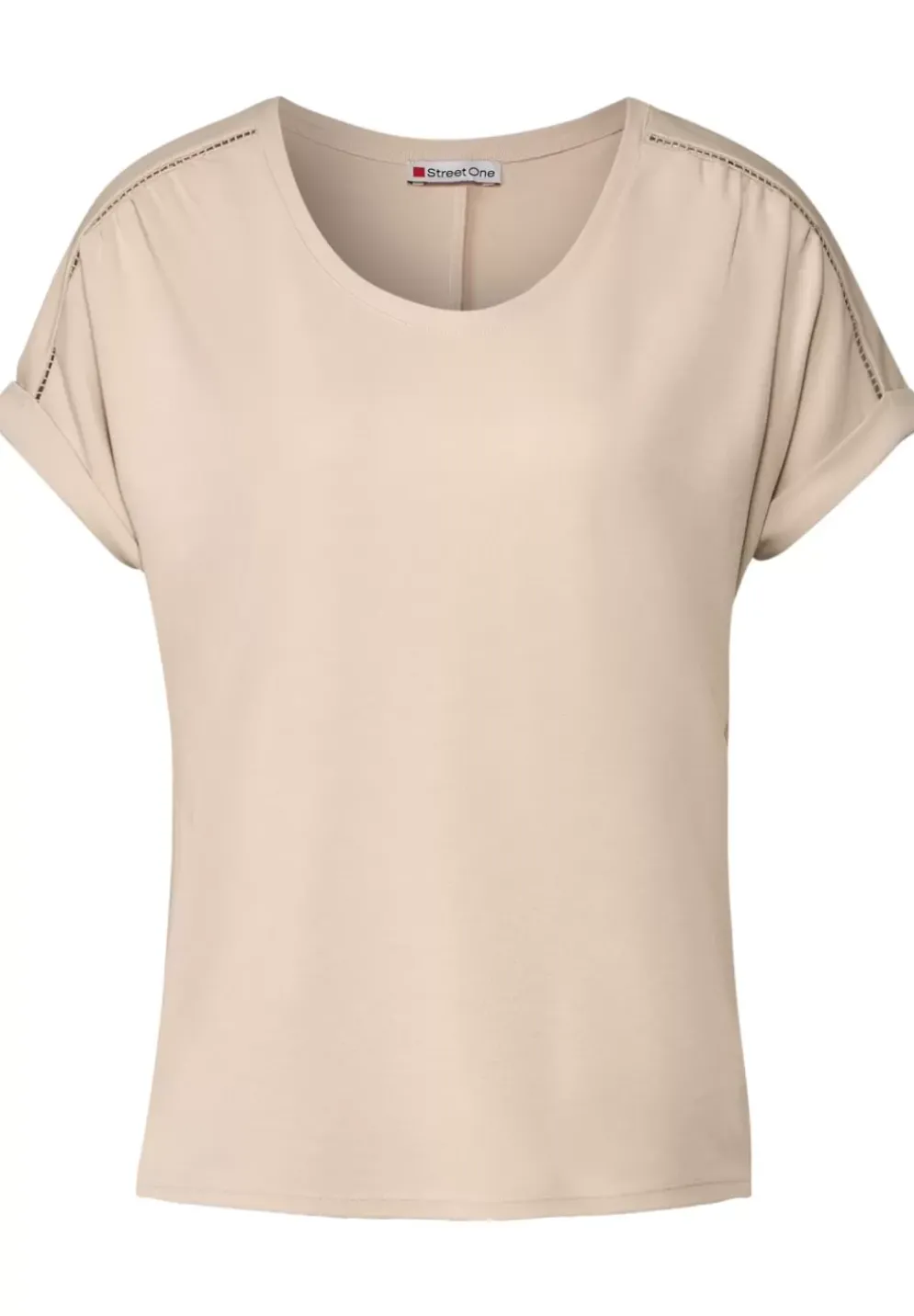 Seidenlook T-Shirt